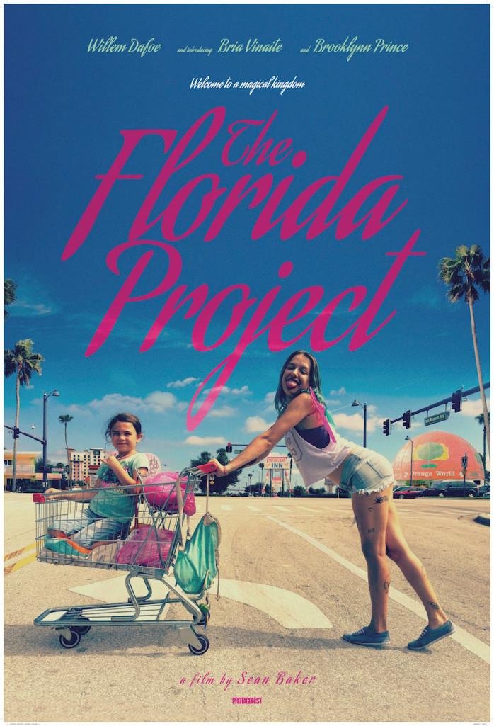 Znalezione obrazy dla zapytania the florida project film plakat