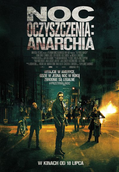 plakat Noc oczyszczenia: Anarchia cały film