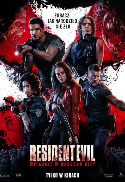 plakat Resident Evil: Witajcie w Raccoon City cały film