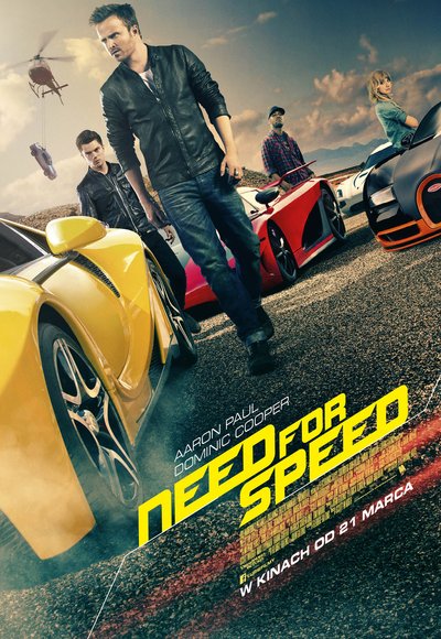 plakat Need for Speed cały film