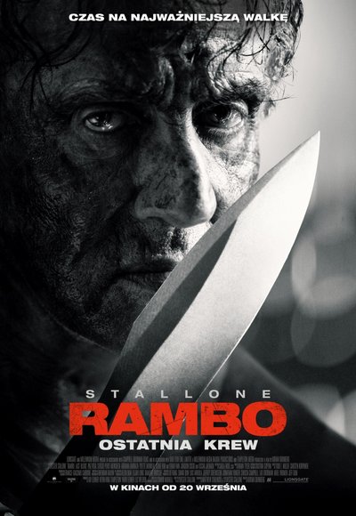 plakat filmu Rambo 5: Ostatnia krew 2019