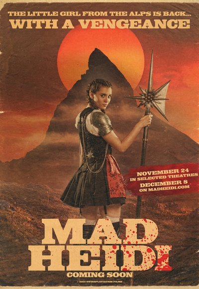 plakat filmu Mad Heidi 2022