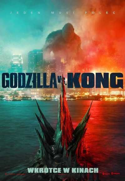 plakat filmu Godzilla vs. Kong 2021