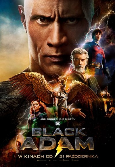 plakat filmu Black Adam 2022
