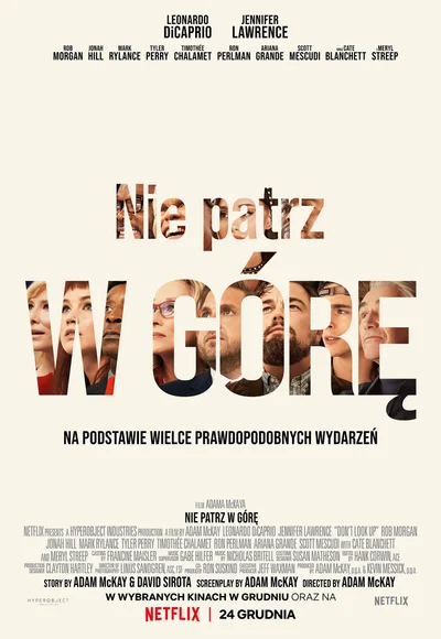 plakat filmu Nie patrz w górę 2021