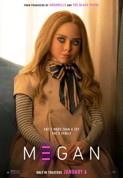 plakat filmu MEGAN 2023