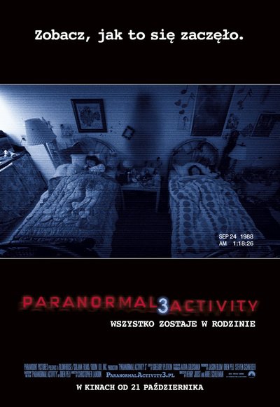 plakat Paranormal Activity 3 cały film