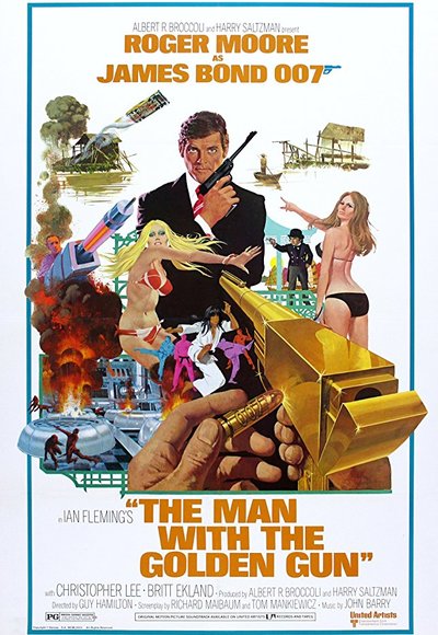 plakat Człowiek ze złotym pistoletem cały film