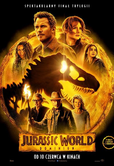 plakat filmu Jurassic World: Dominion 2022