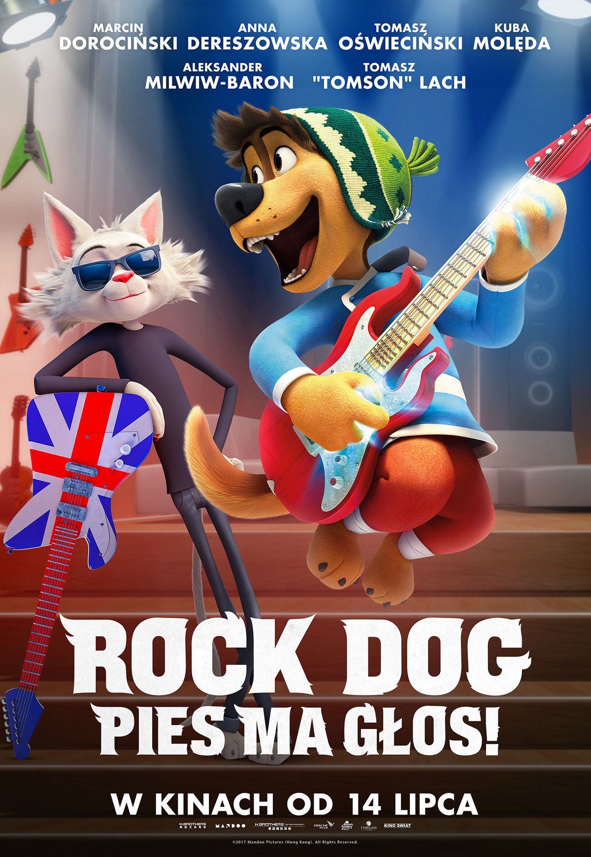 Rock Dog. Pies ma głos! (2016) - Słowa kluczowe - FDB