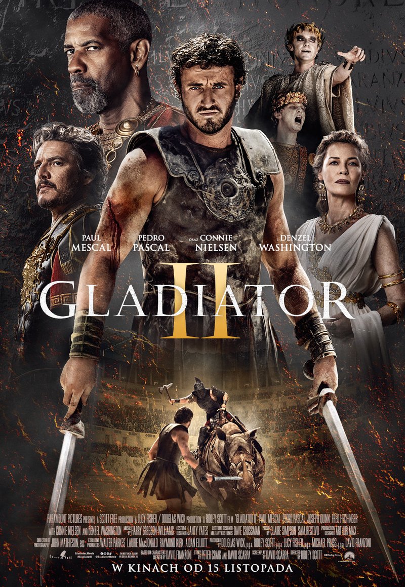 Gladiator II (2024) Pełna obsada FDB