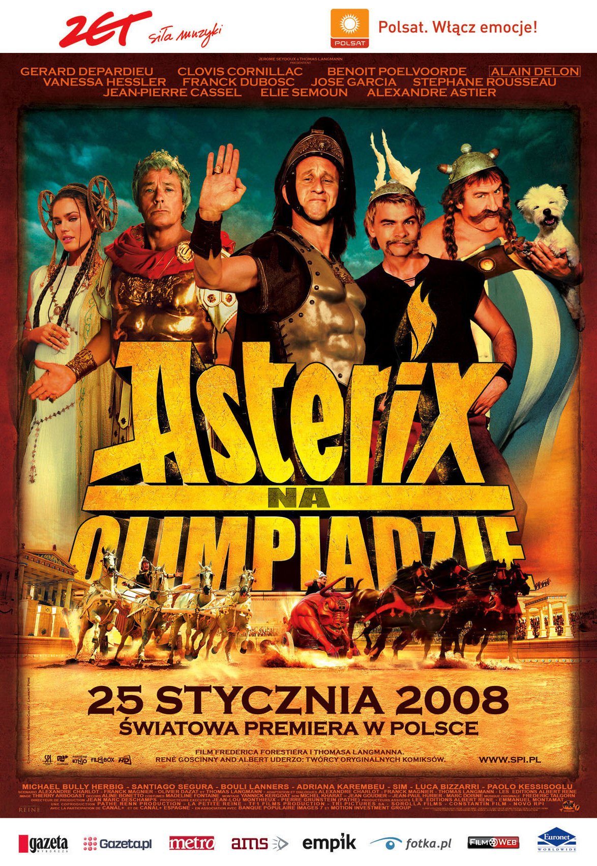 Asterix na olimpiadzie (2008) - Pełna obsada - FDB