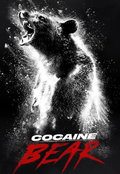 plakat filmu Kokainowy miś 2023