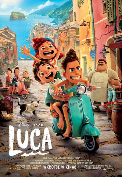 plakat filmu Luca 2021