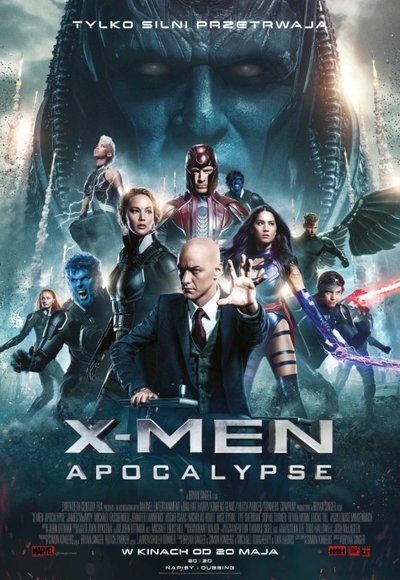 plakat X-Men: Apocalypse cały film