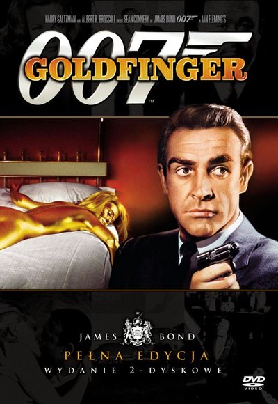 plakat Goldfinger cały film